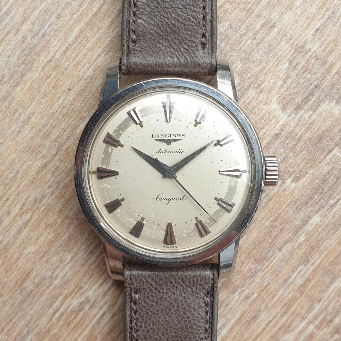 SOLD 1950s Longines Conquest ref. 9000 Omega Forums