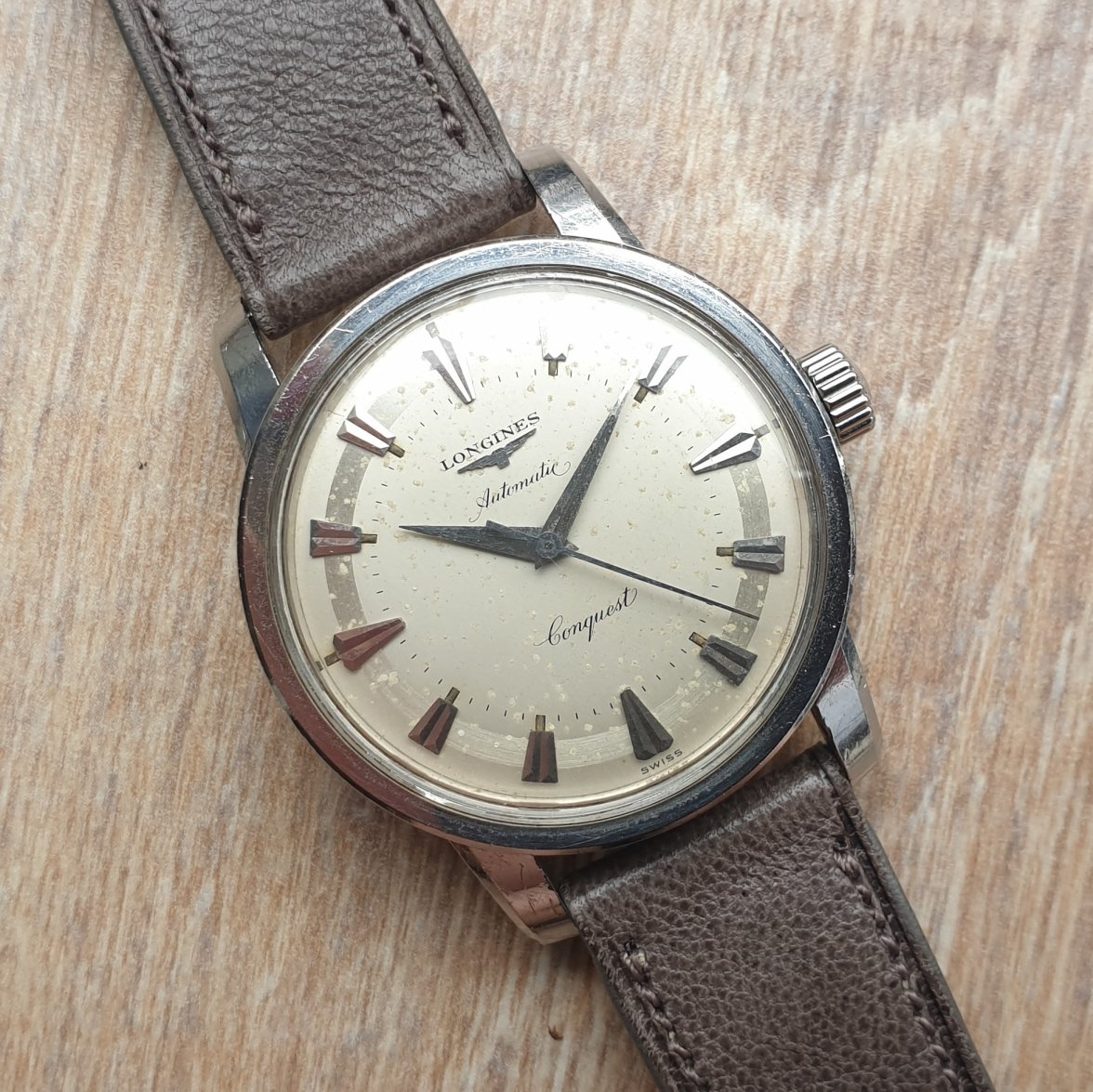 SOLD 1950s Longines Conquest ref. 9000 Omega Forums