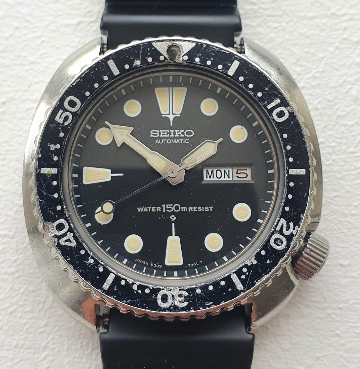 Seiko 6309-7040 dial originality? | Omega Forums