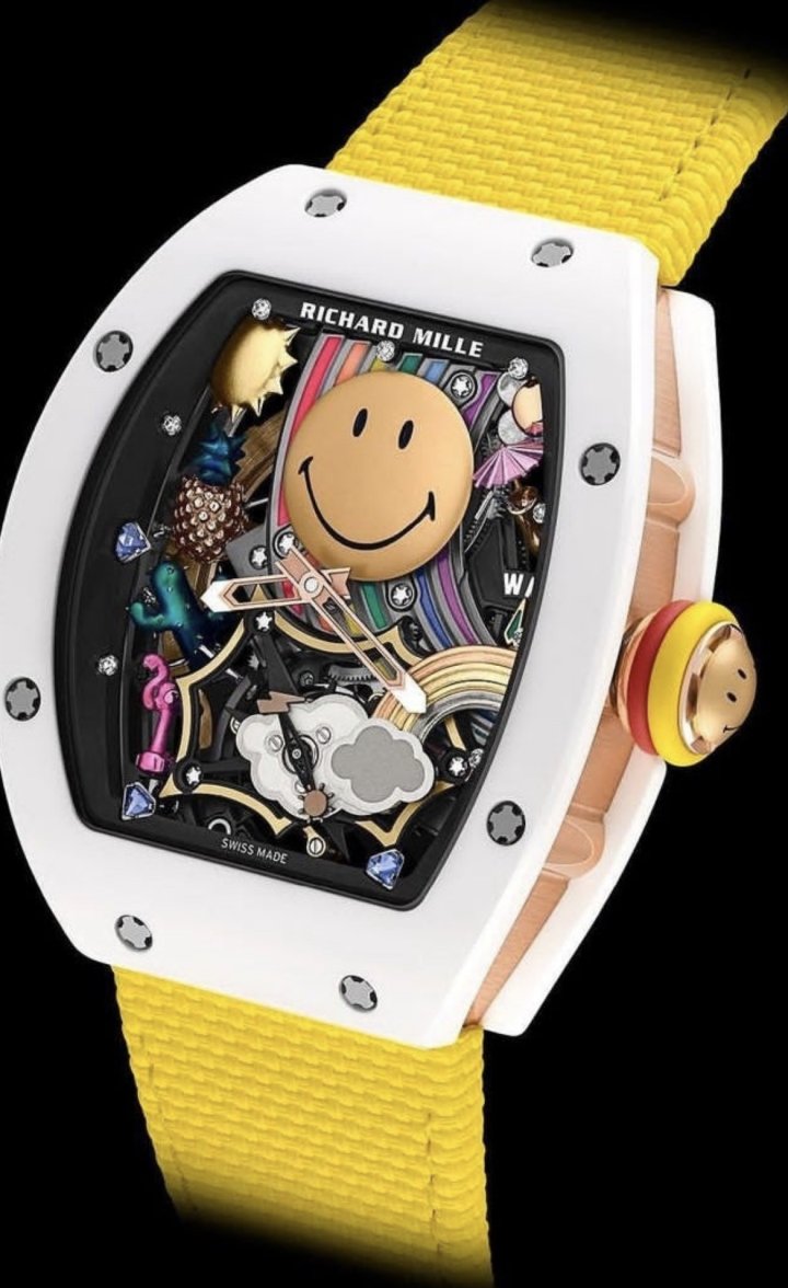 Richard Mille smiley face tourbillion only 50 made too many