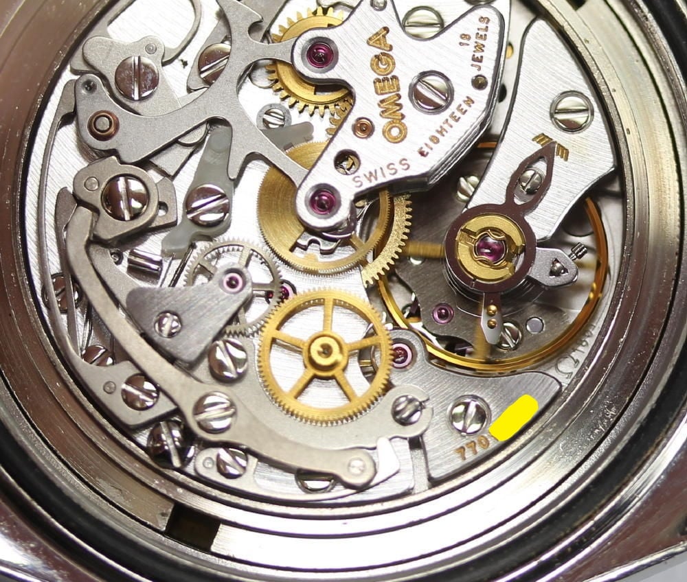 omega speedmaster 1861 movement