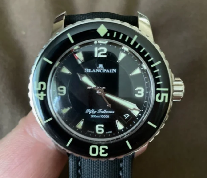 Blancpain Fifty Fathoms 5015 1130 52 Fake or Real Omega Forums