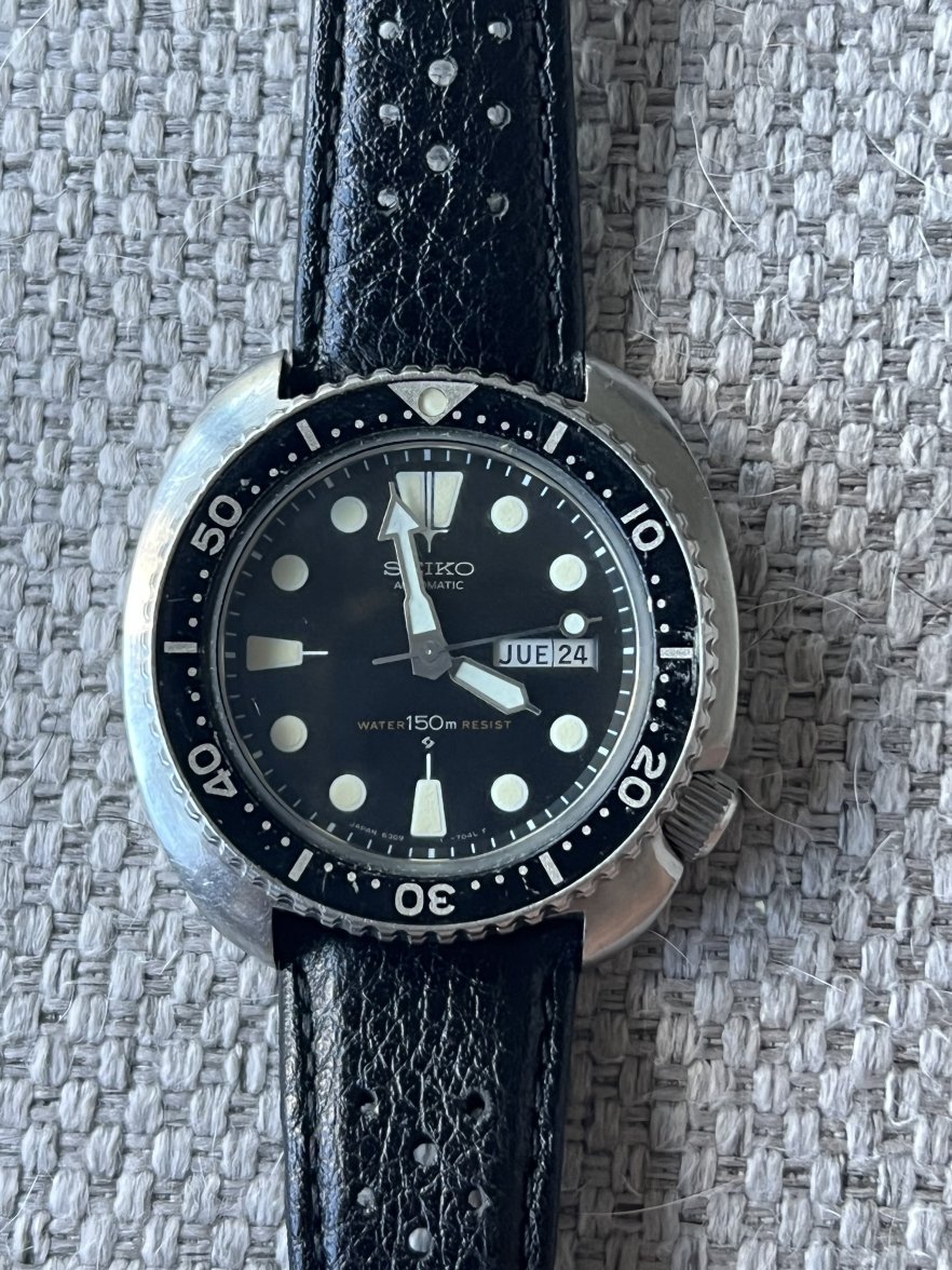 SOLD Vintage seiko turtle 6309 7040 Omega Forums