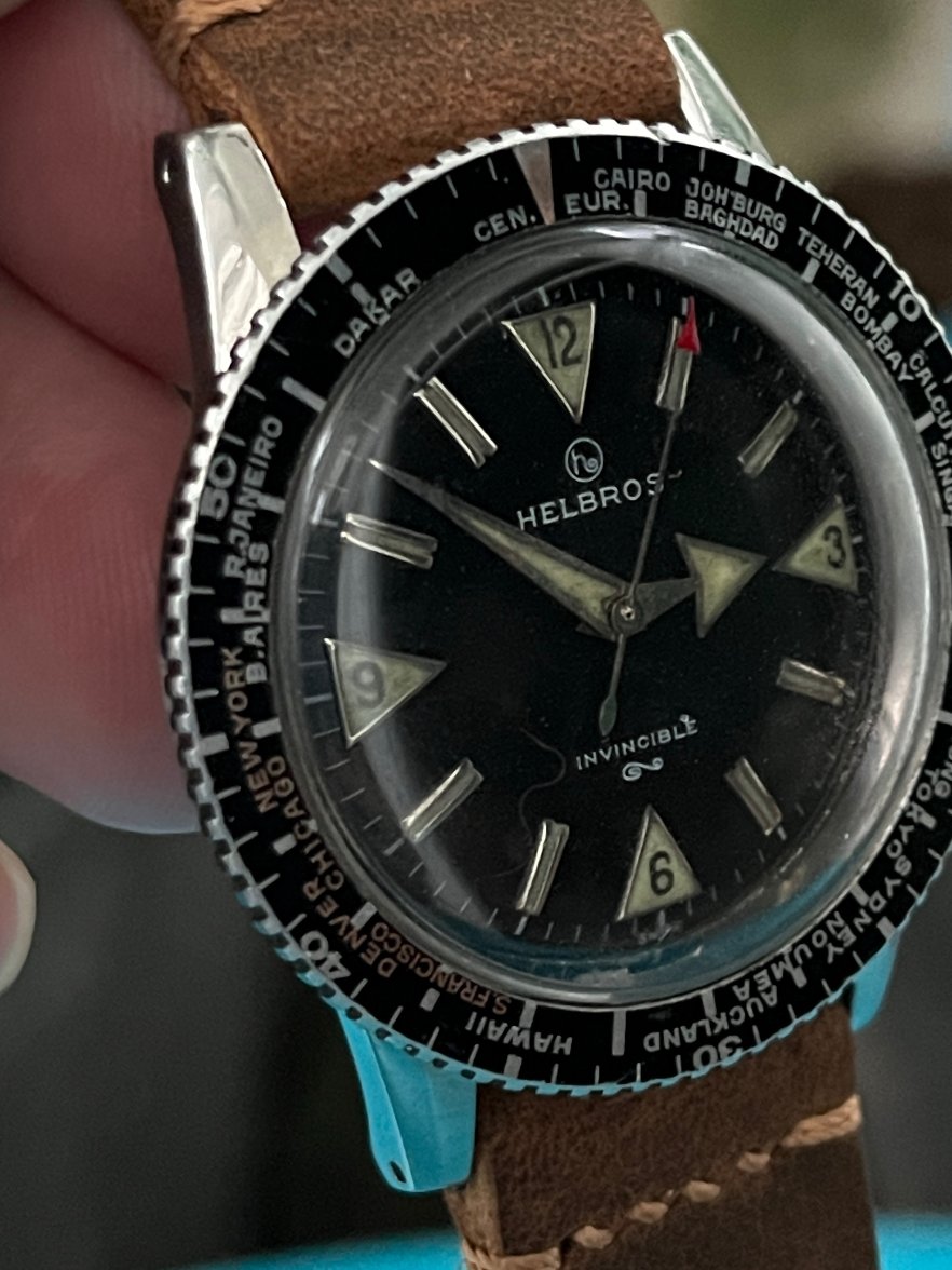 Helbros on sale invincible diver