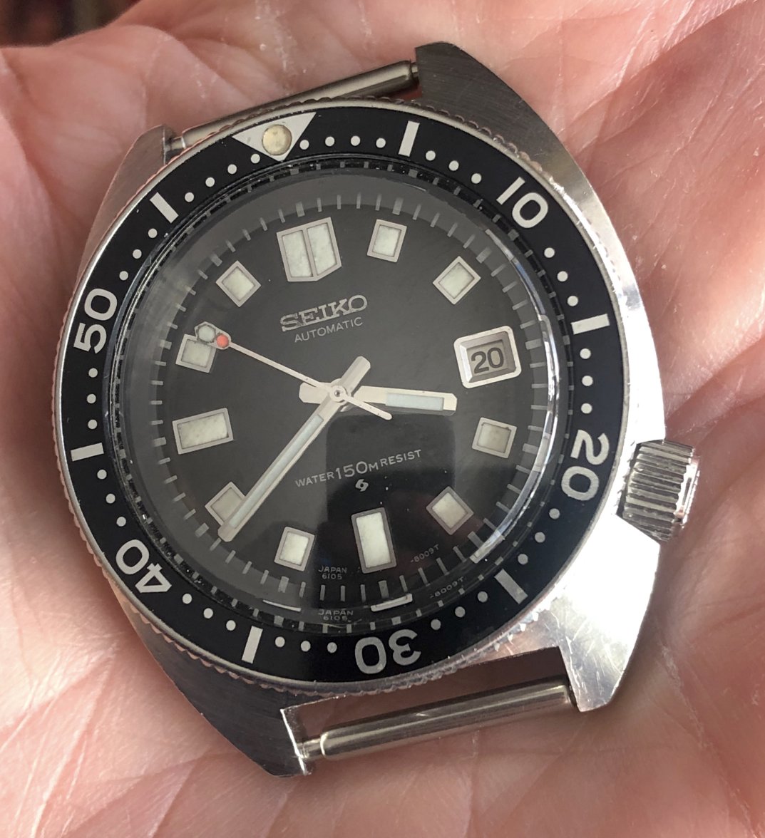SOLD - Vintage Seiko 6105-8000 diver - totally restored | Omega Forums