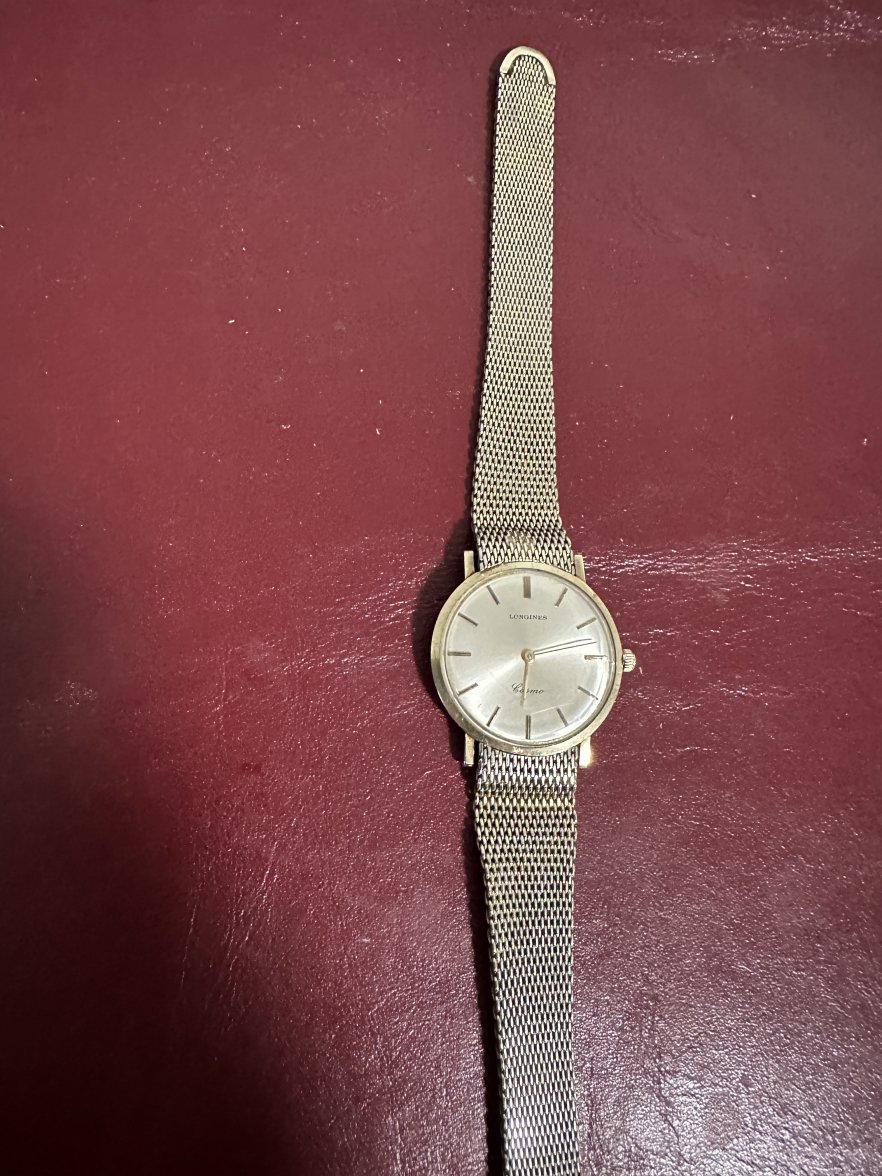 FS - 1960’s Longines Ultra Thin Cosmo 10k Gold Filled Watch + Kesten ...