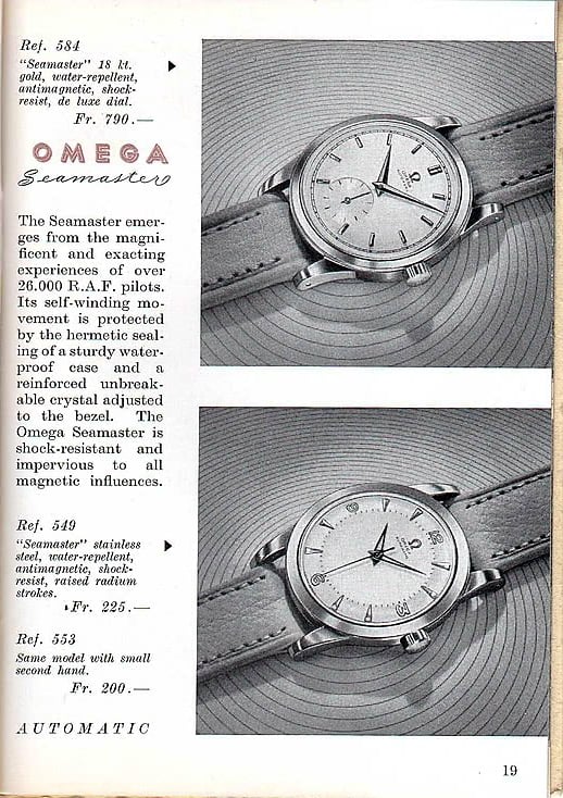 3 1950s Omega catalogue by Gatorcpa, shows 2577 and 2576 without seamaster on dial.jpg