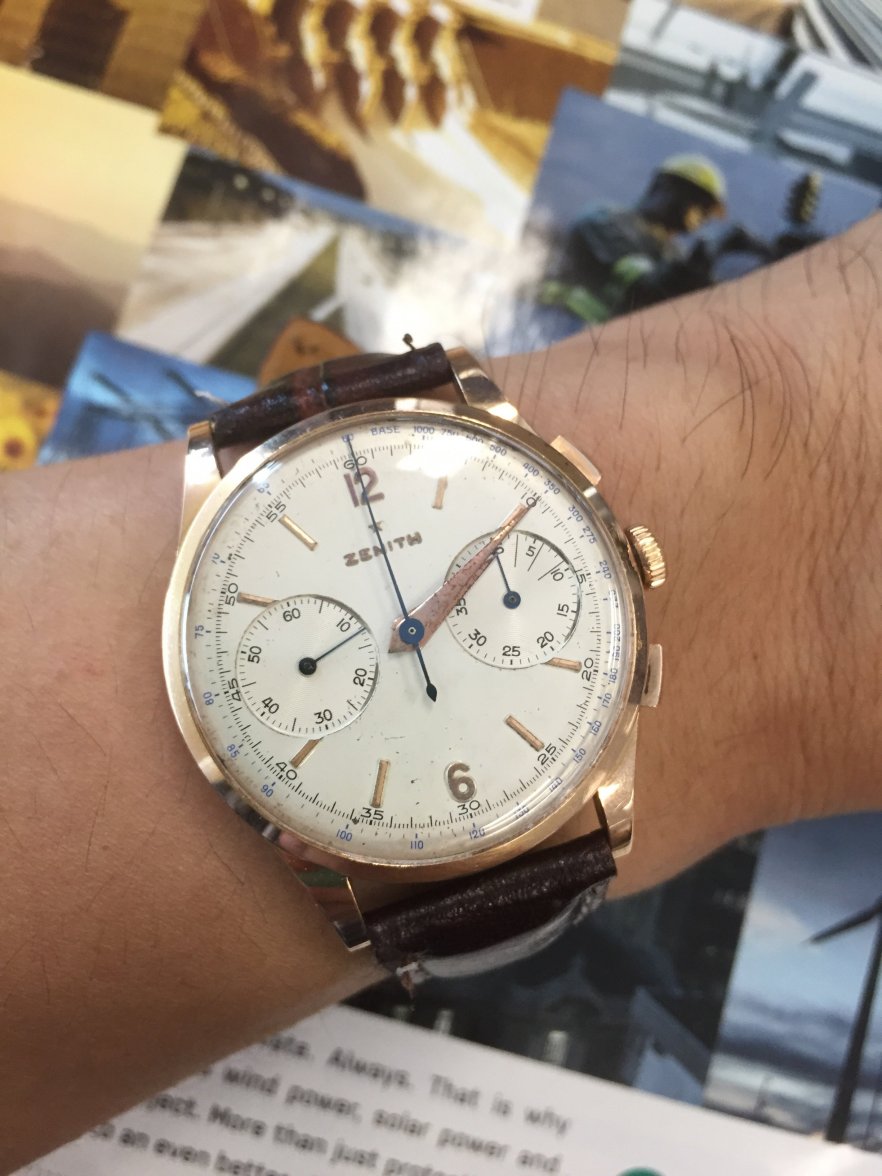 Zenith 156 - is this original or a redial? | Page 2 | Omega Forums