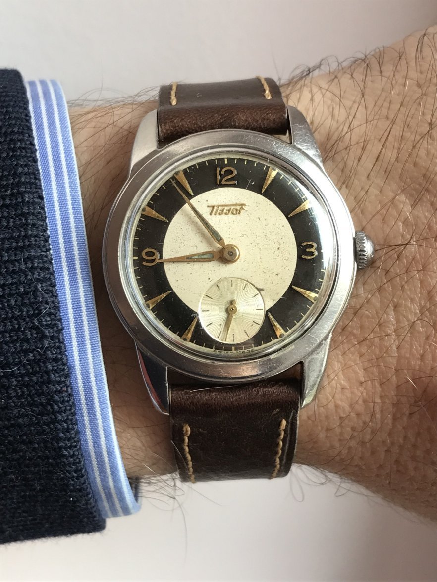 SOLD Tissot Bullseye 1954 310euros Omega Forums