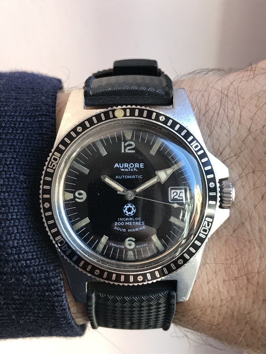 SOLD Skin Diver Aurore Watch 250euros Omega Watch Forums