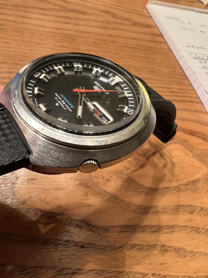 SOLD - SEIKO 5 Sports 70 mm Diver 6119-7160 