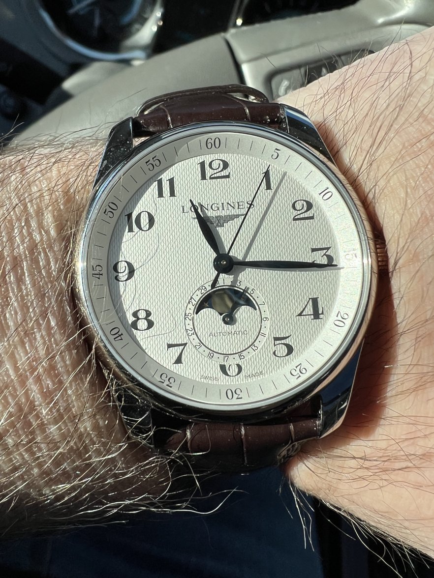 WITHDRAWN Longines Master Collection Moonphase REDUCED Again