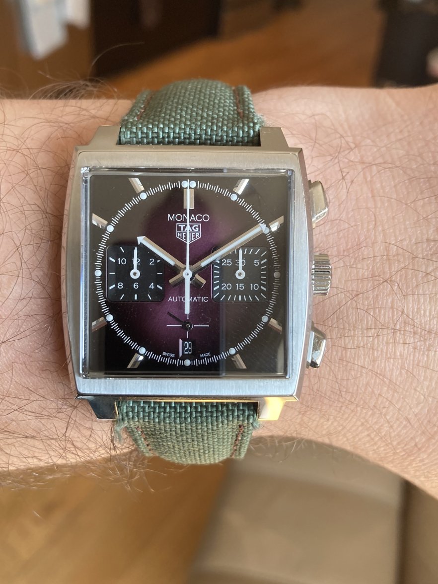 WITHDRAWN TAG Heuer Monaco Purple Limited Edition Omega Forums