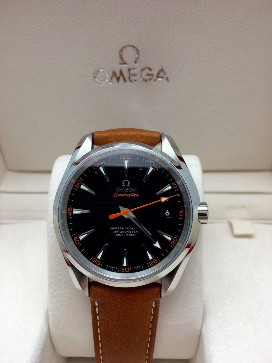 omega aqua terra orange second hand