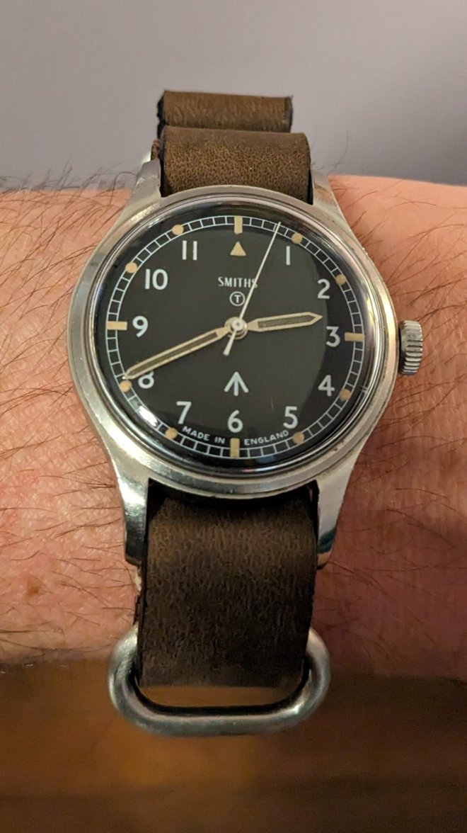 Smiths W10 on Vintage Brown Strap.jpg