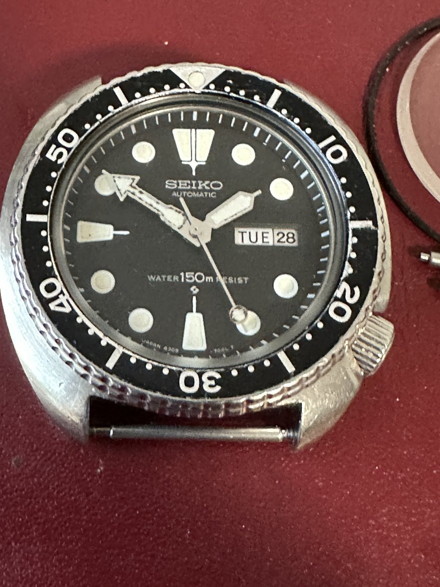 Sold - July 1978 Seiko 6309 7049 Turtle Diver Just Serviced New Crystal 