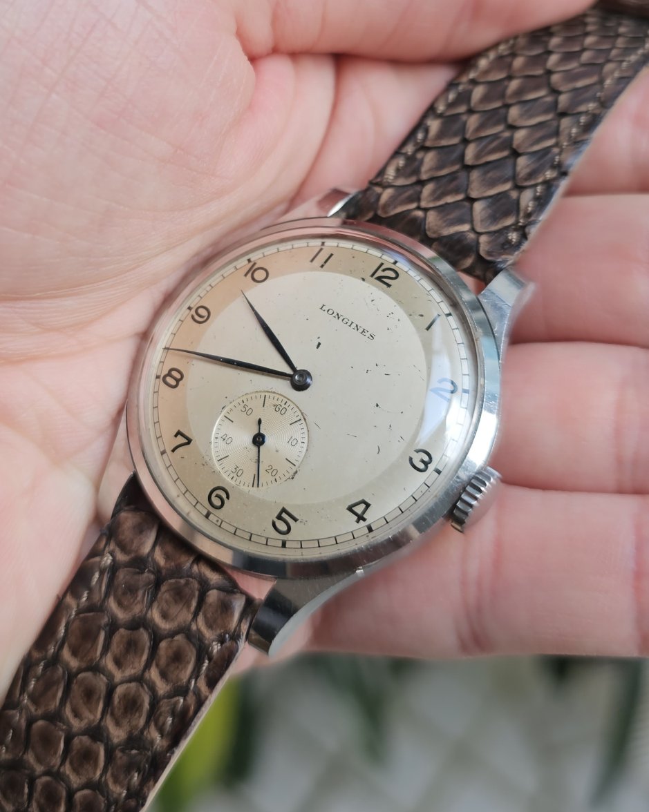 SOLD Vintage Longines Jumbo 12.86z Omega Forums