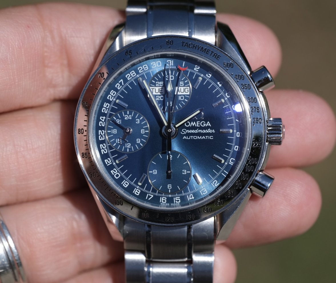 Omega speedmaster triple discount calendar