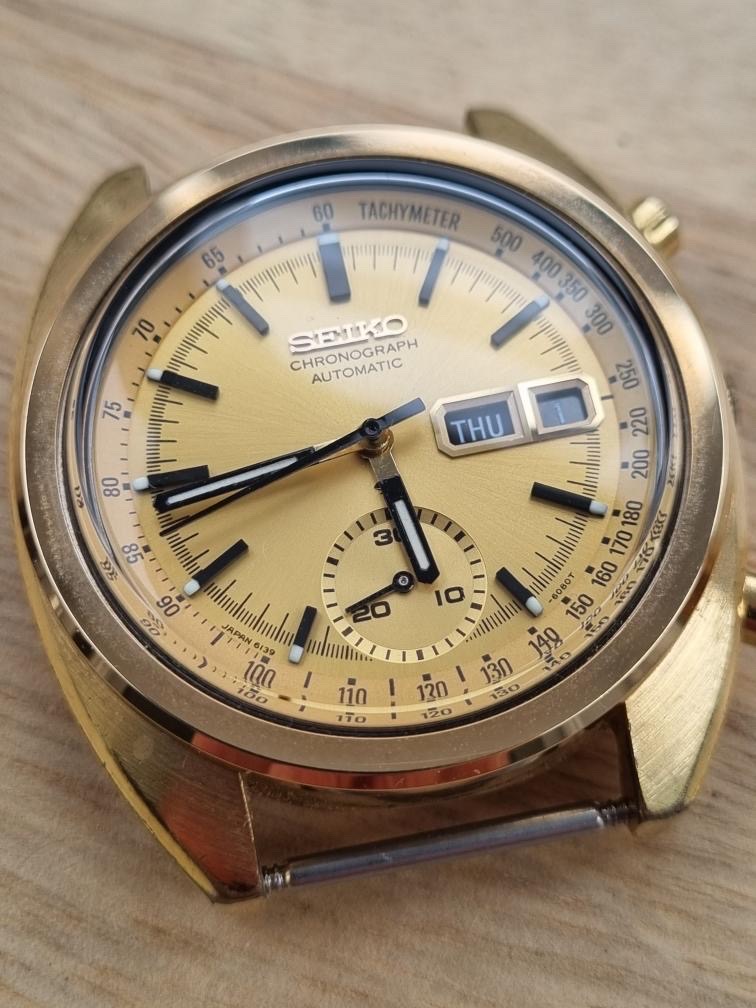 SOLD SEIKO Vintage Chrono 6139 6012