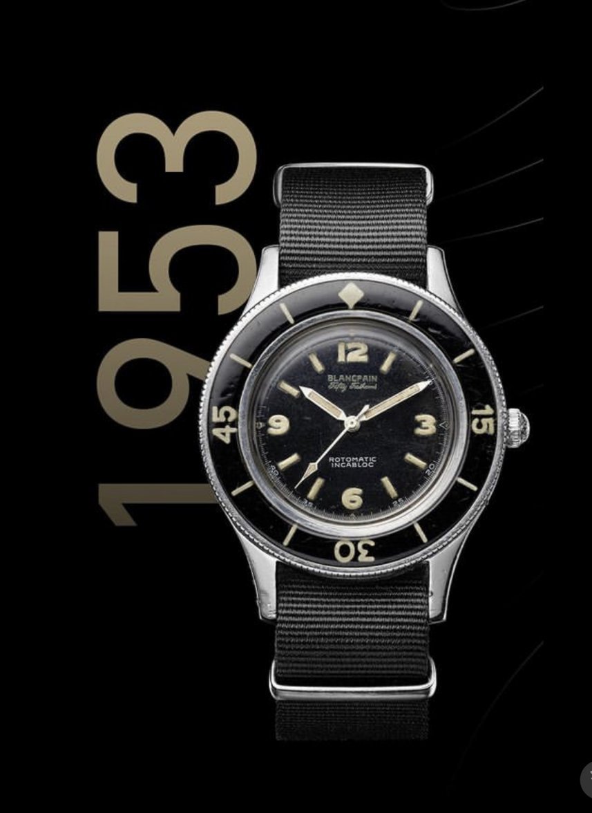 Blancpain fifty 2024 fathoms 1953