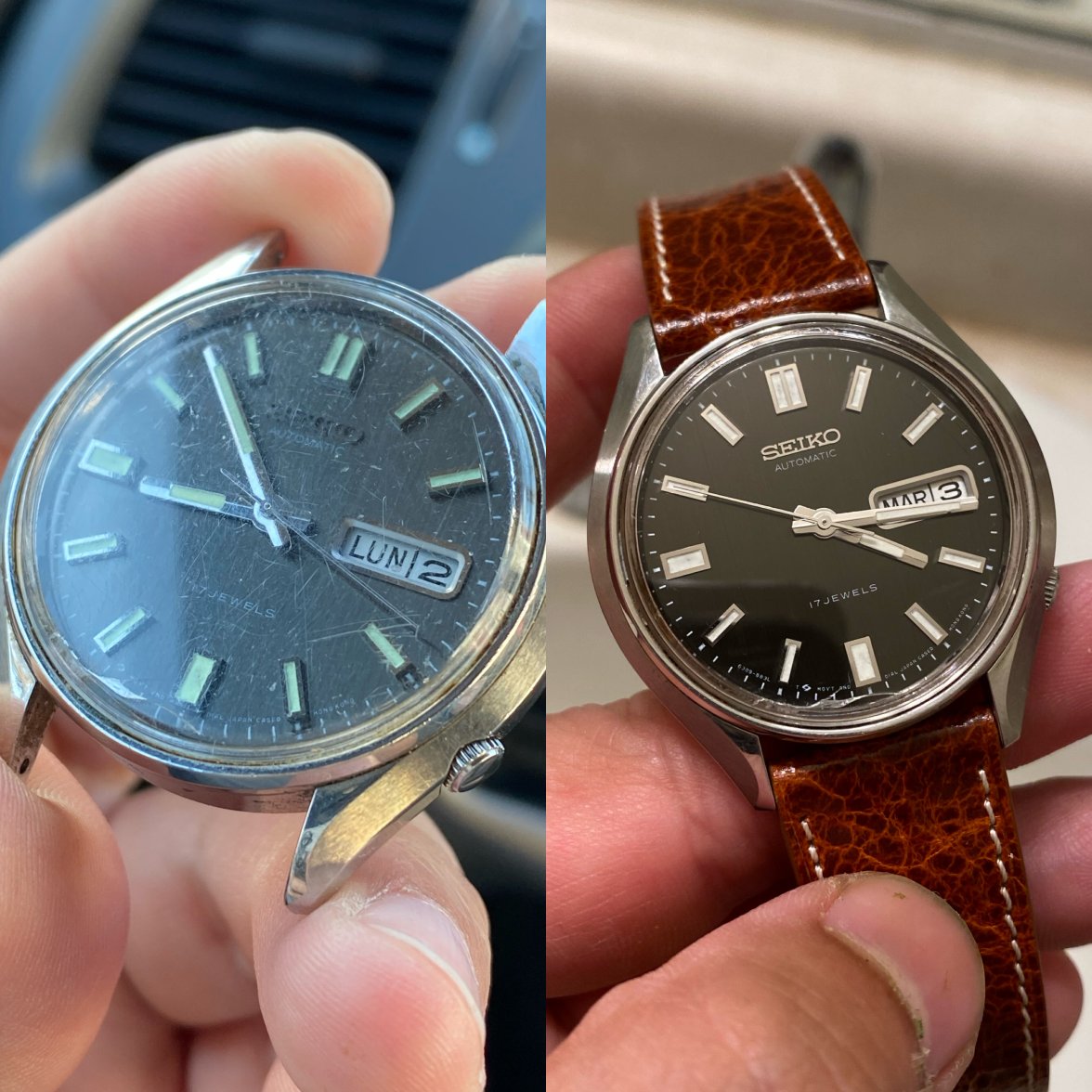 Vintage discount seiko restoration