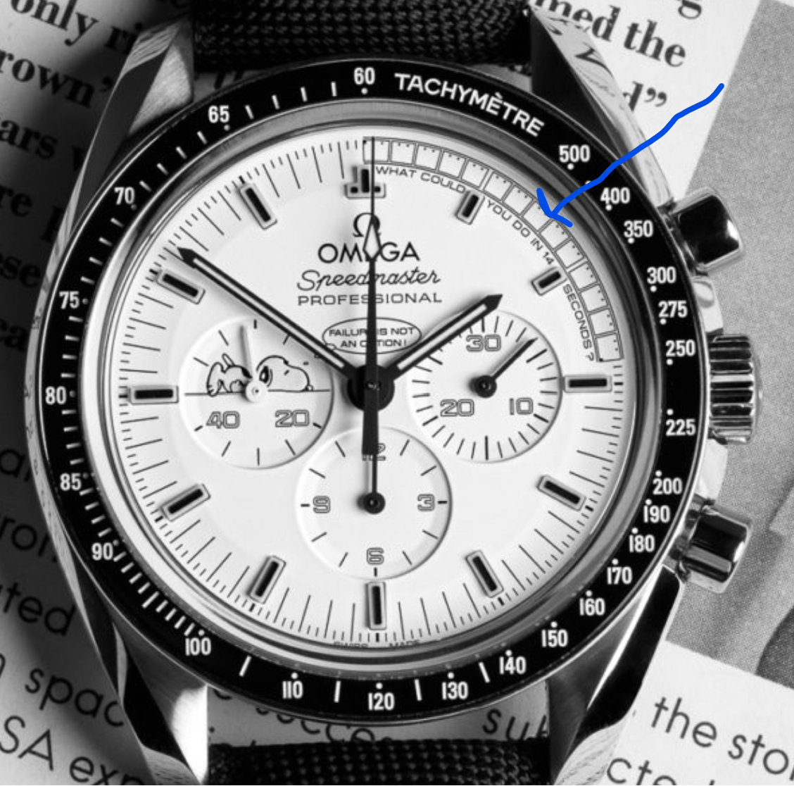 Omega speedmaster hot sale 14 seconds