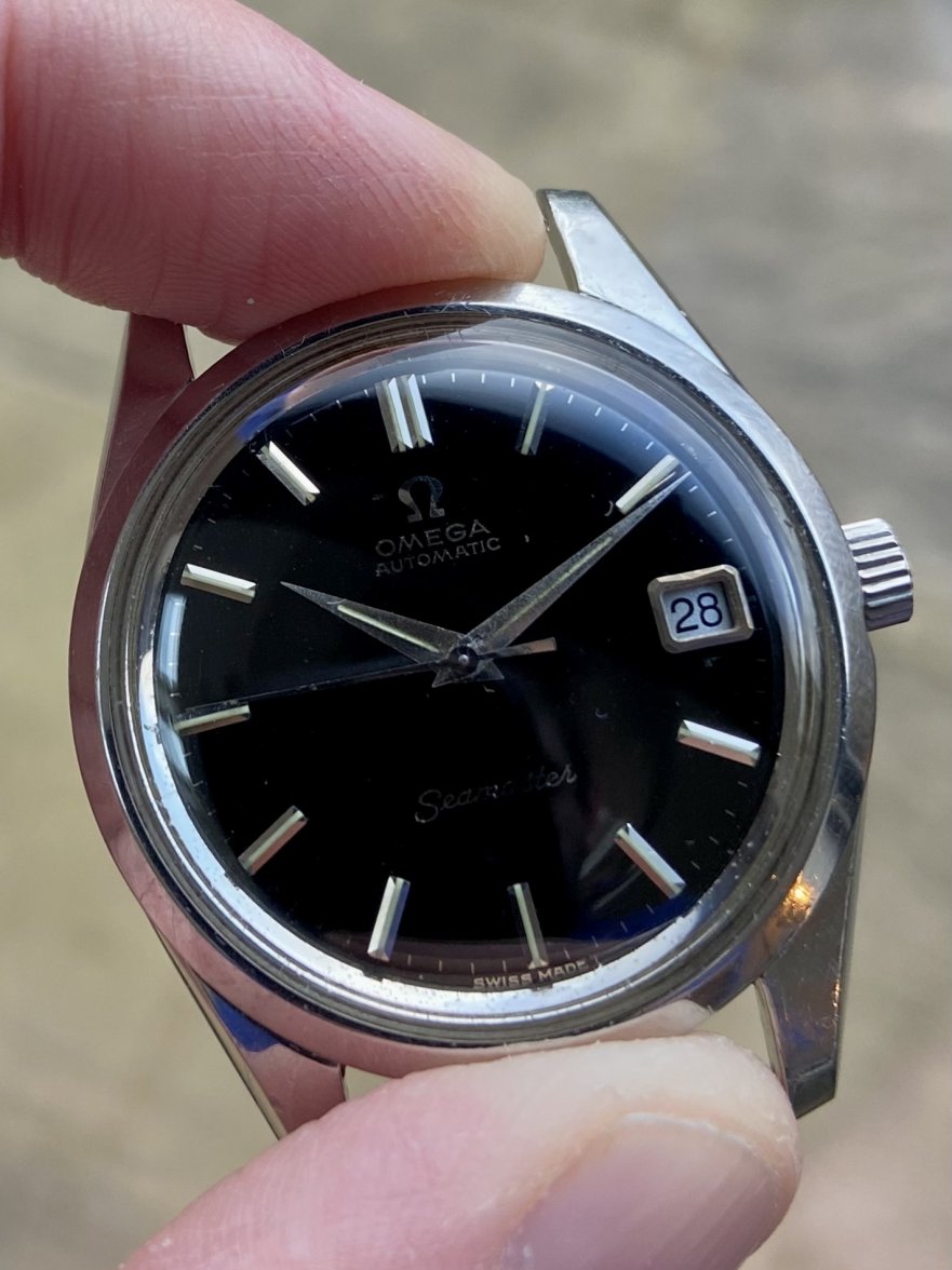 OMEGA シーマスター 166.010 ブラック ミラー トロピカル OMEGA