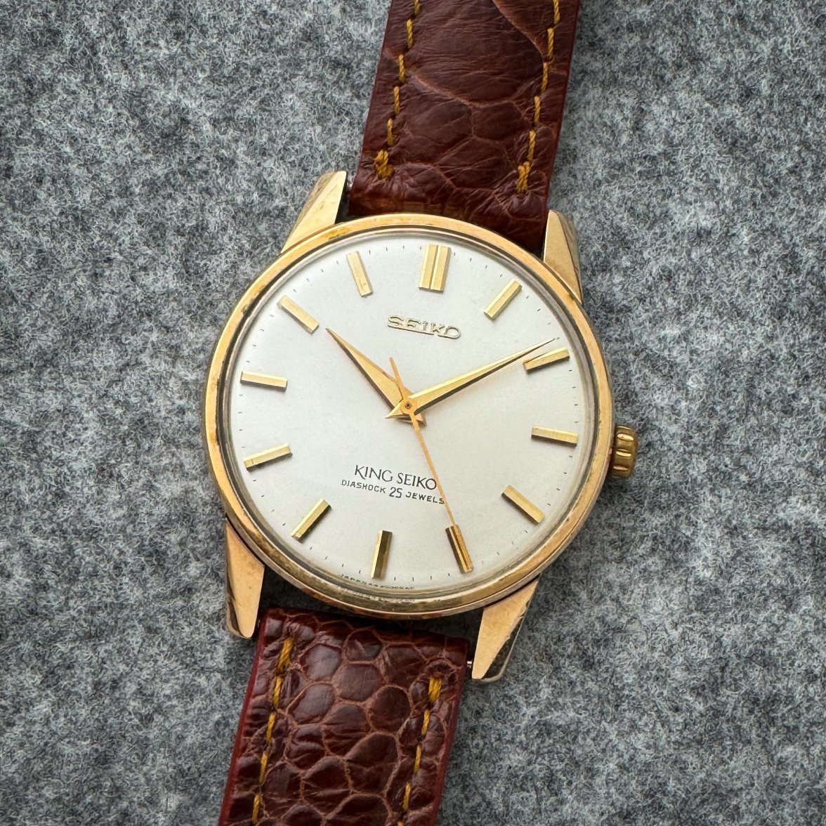 FS King Seiko 44 2000 jumbo size gold filled Omega Forums