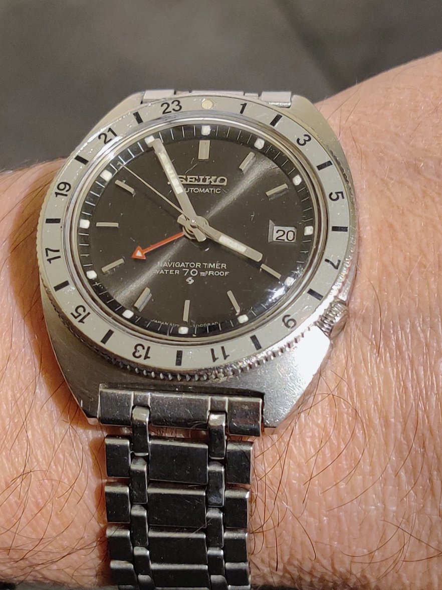 New to me Seiko 6117-6410 Navigator Timer GMT | Omega Forums