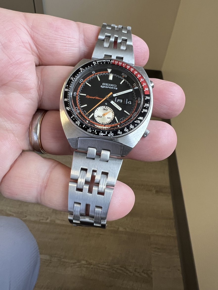 SOLD - Seiko 6139-6032 JDM Speedtimer 