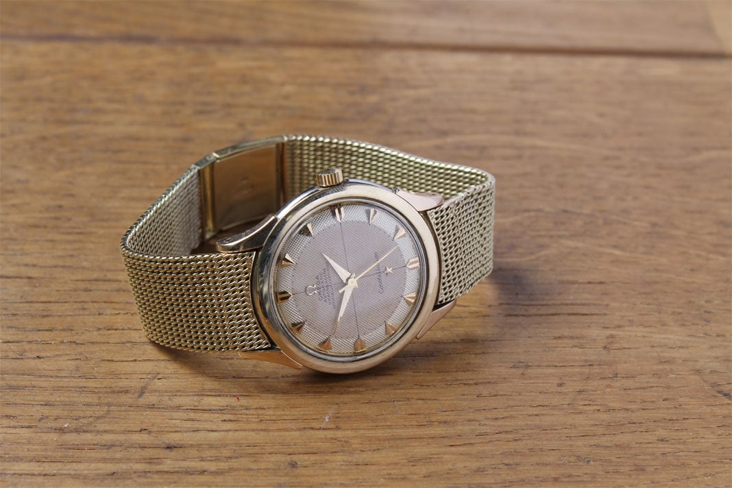 FS - 14k gold milanese mesh bracelet for Omega Constellation | Omega Forums