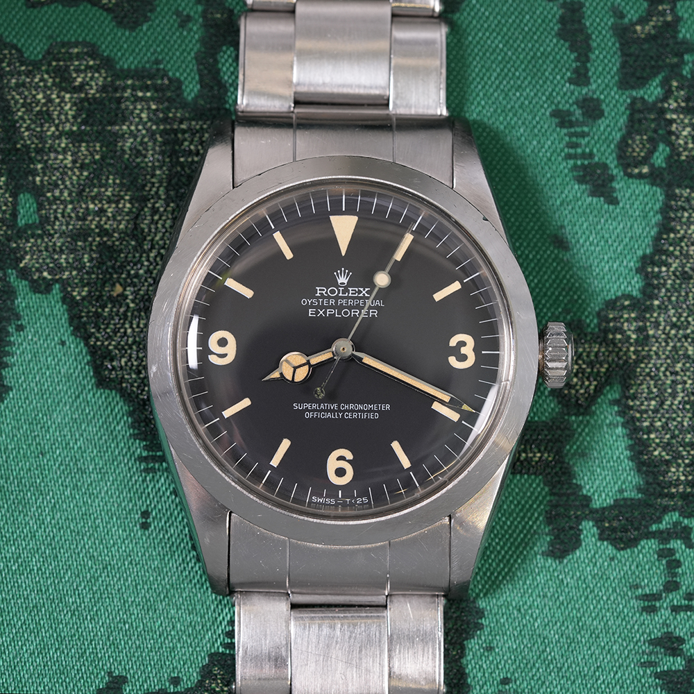 SOLD - 1969 Rolex 1016 Explorer. Killer dial. Serviced. 7206/58