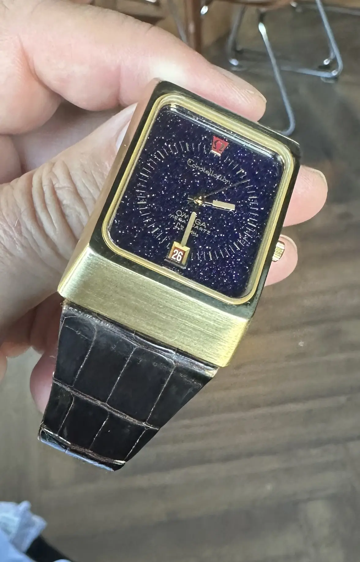 FS - 18k Gold Omega Constellation MegaQuartz f2.4hz “Stardust