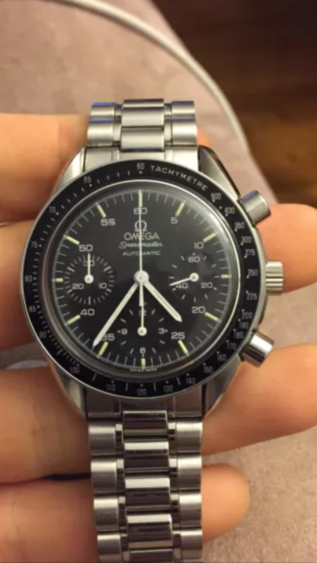 black omega speedmaster reduced 3810.50.06 replica