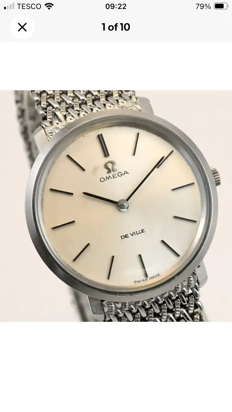 OMEGA De Ville シルバー Mens Watch 33 mm Legit Check on Vintage OMEGA De Ville 33mm Silver dial Hand