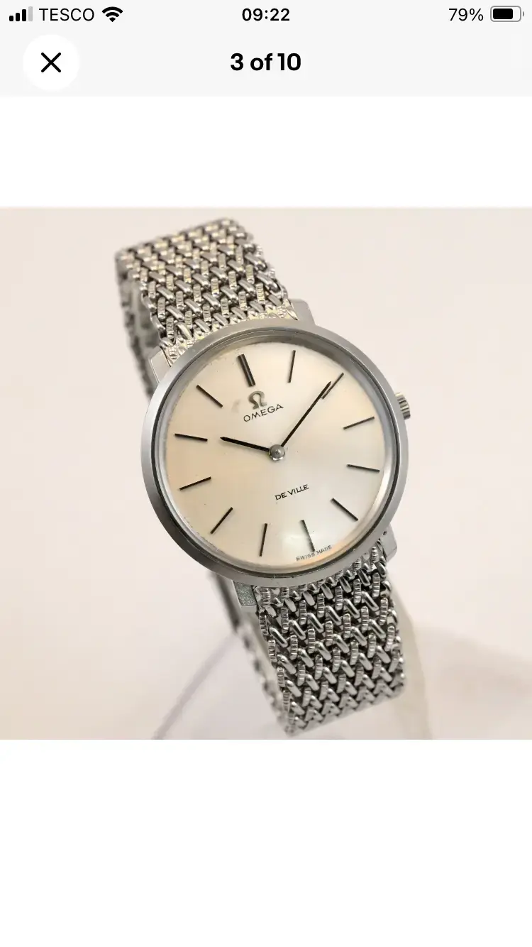 Legit Check on Vintage OMEGA De Ville 33mm Silver dial Hand