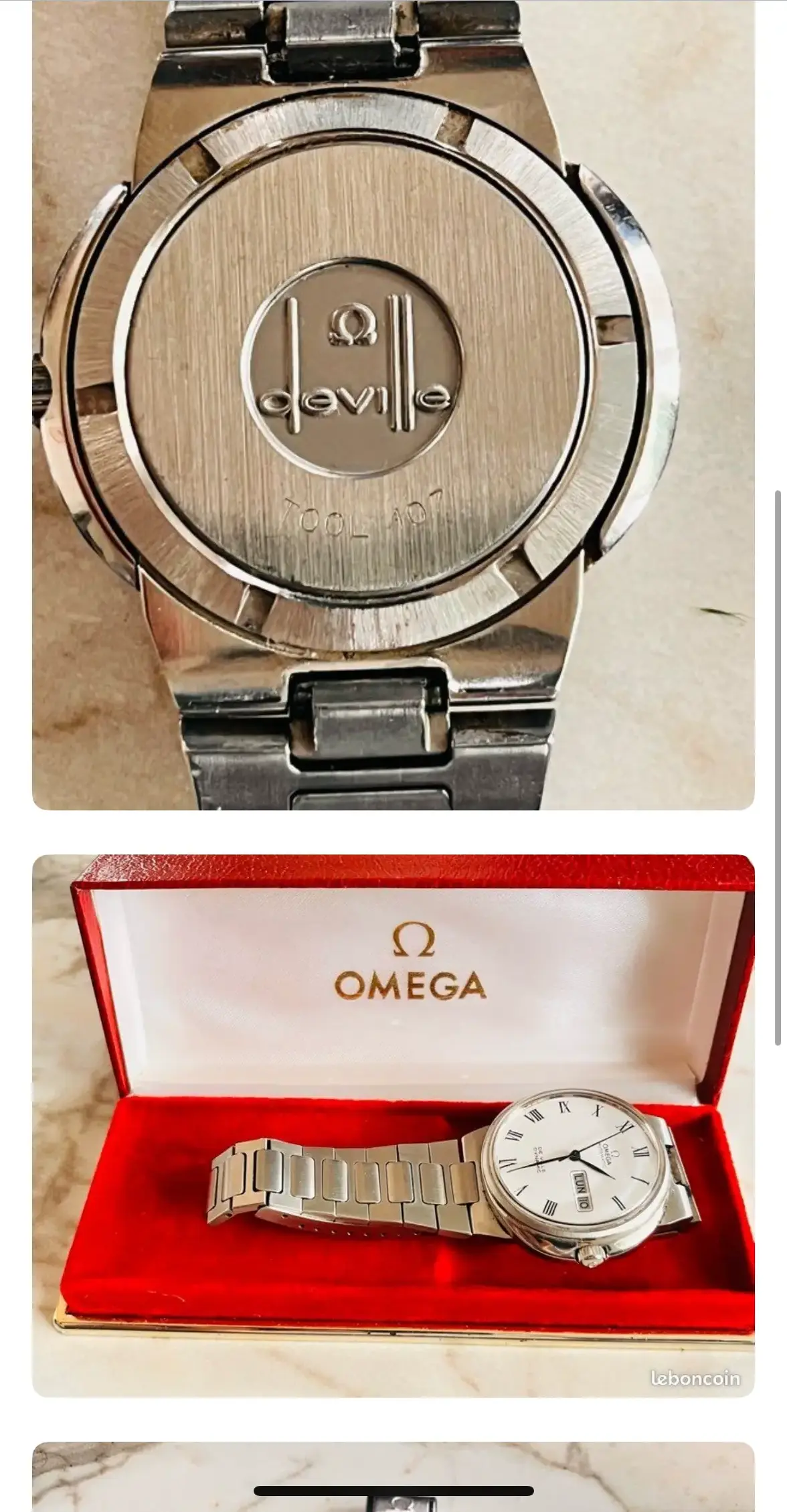 Rare Omega De Ville Dynamic - Tool 107 with Unusual /314 | Omega
