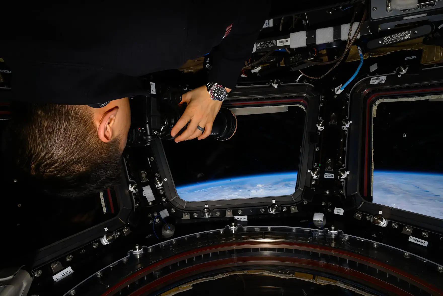 Jonny Kim Rolex Pepsi GMT-Master aboard International Space Station.webp