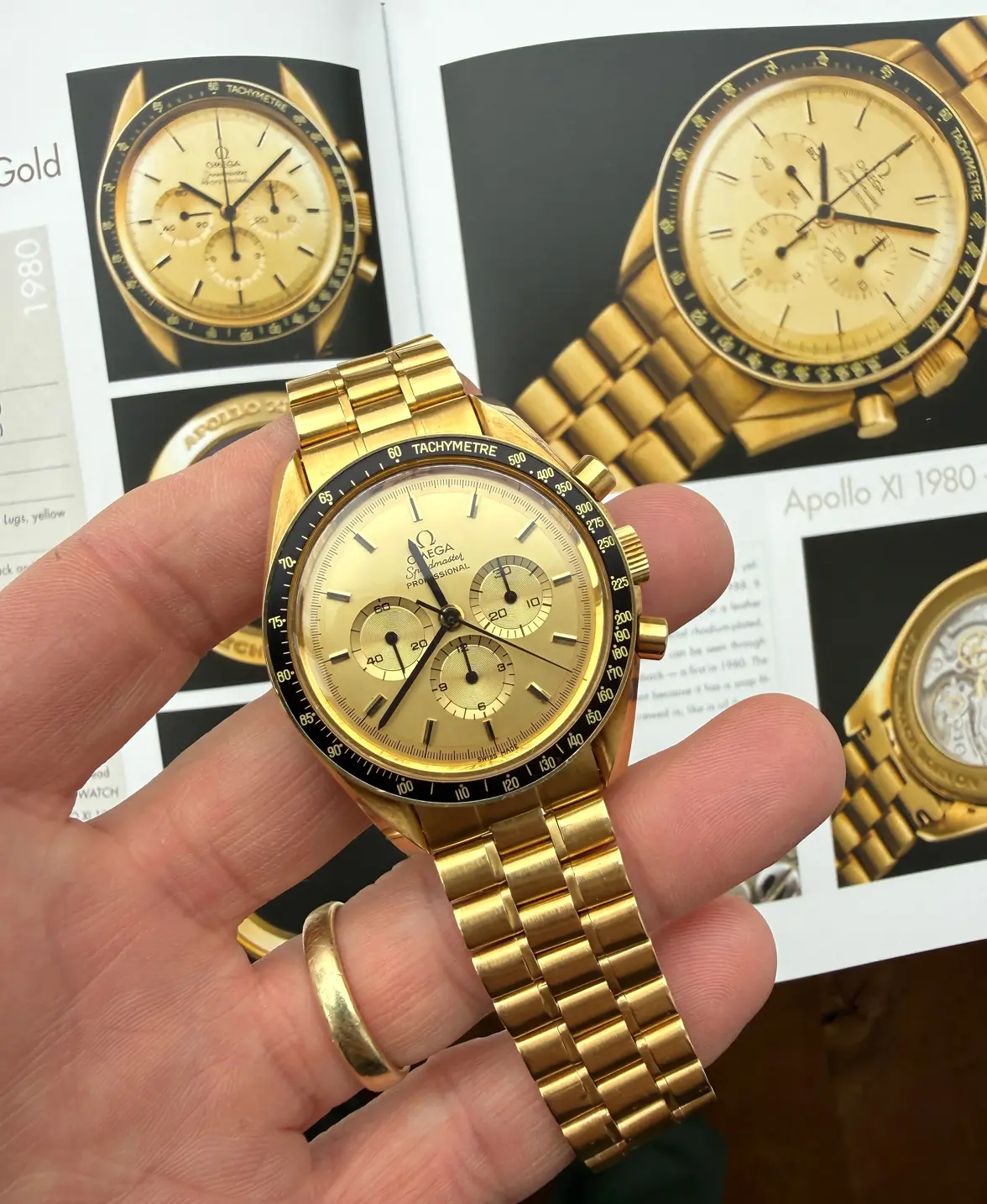 Omega Speedmaster BA345.0802: Gold Apollo 11 Guide | Omega Watch