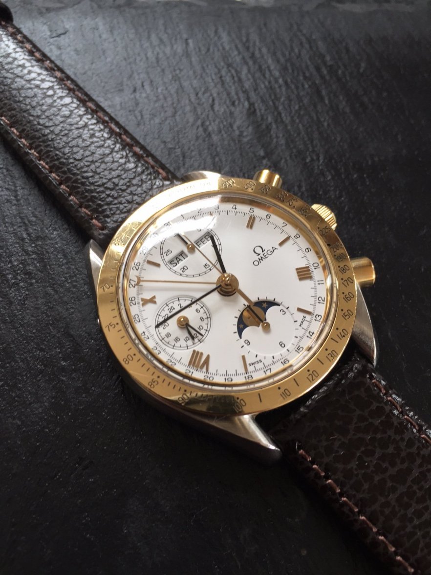 Omega Speedmaster 'moonphase' Calendar 