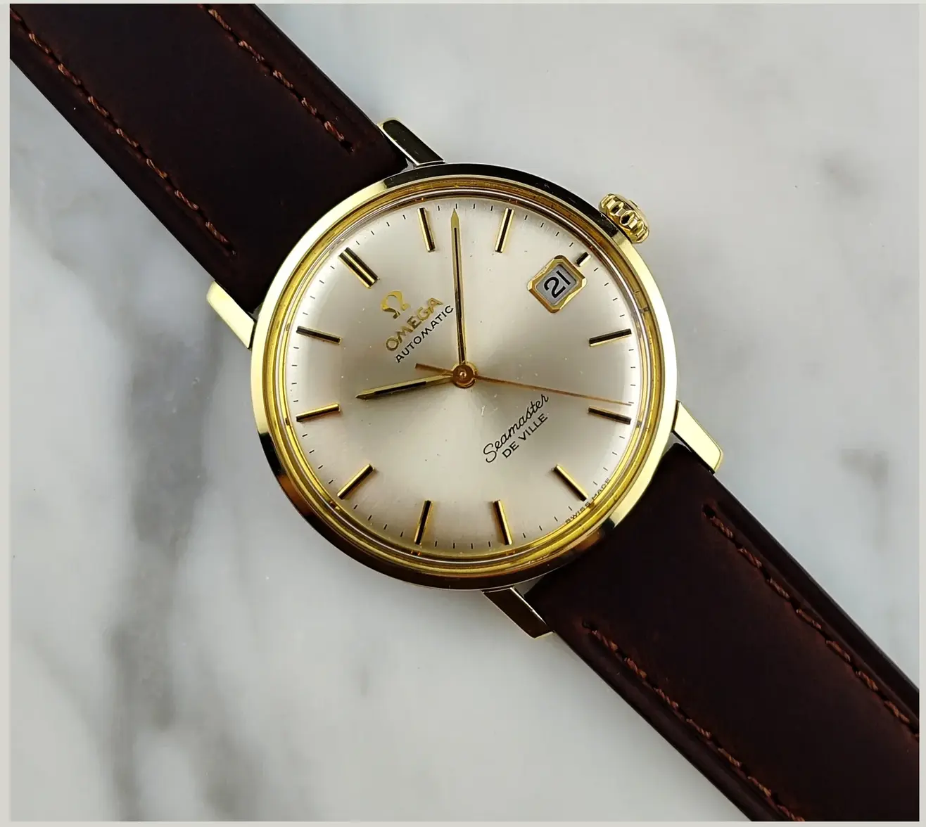 Screenshot 2026-08-24 at 17-42-49 OMEGA Seamaster De Ville Gold White Dial 1967 Serviced 08_2...webp