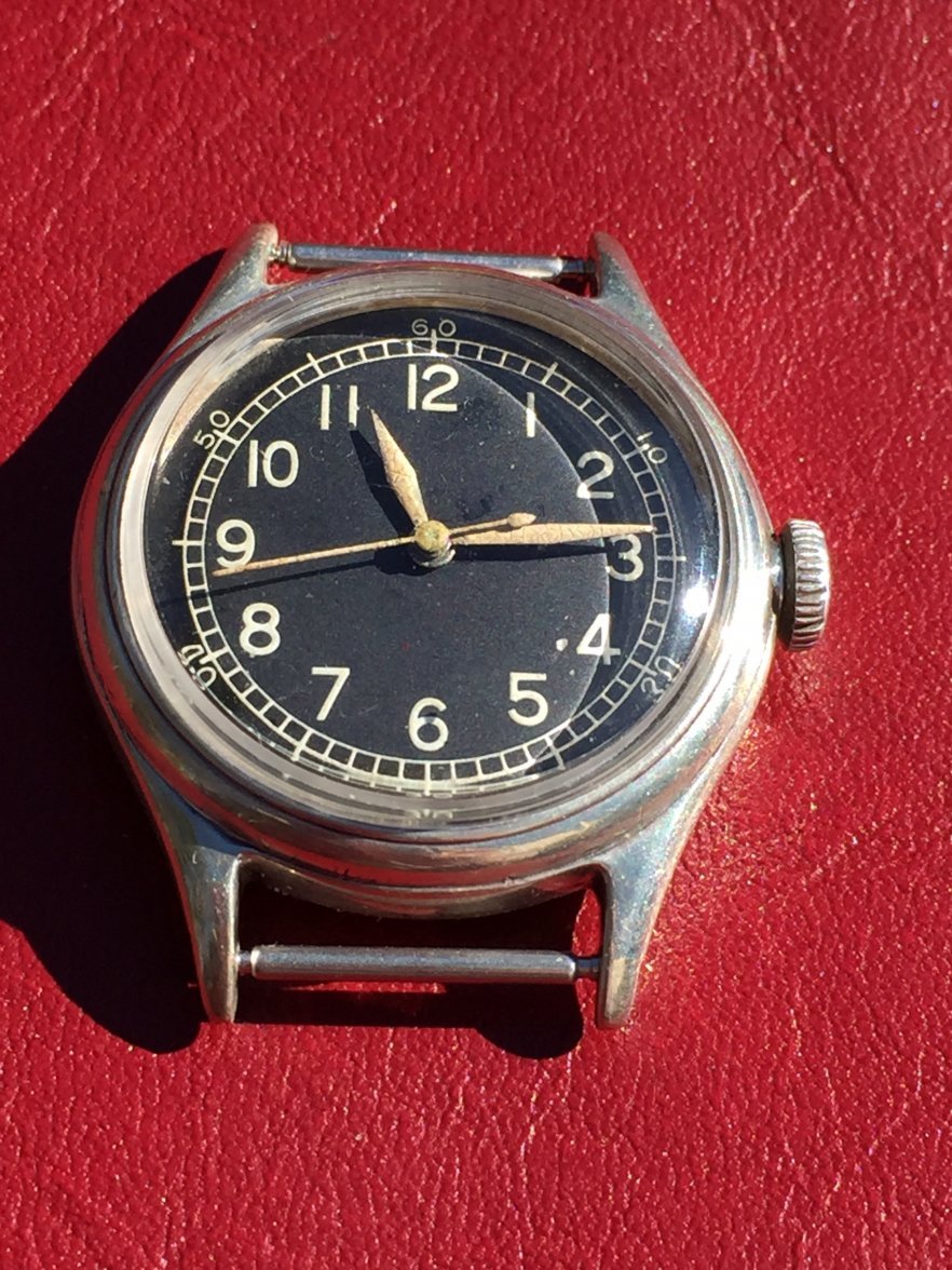 SOLD - 1943 US Army Air Force Bulova A11 Sterling Silver Cased Pilot's ...