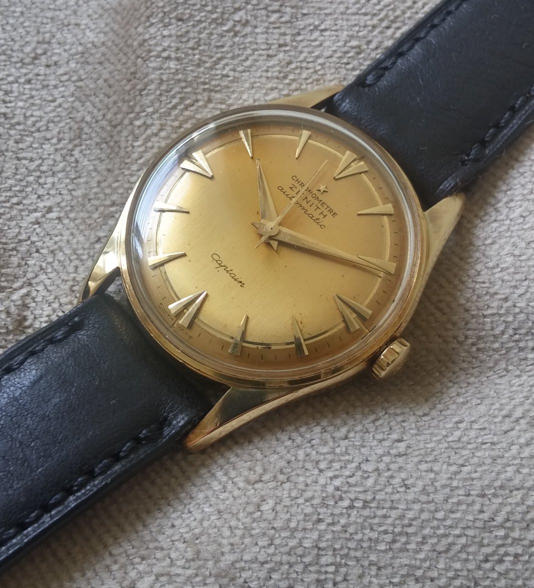 SOLD - Zenith Captain Chronometre YG Cal 2522P | Omega Forums