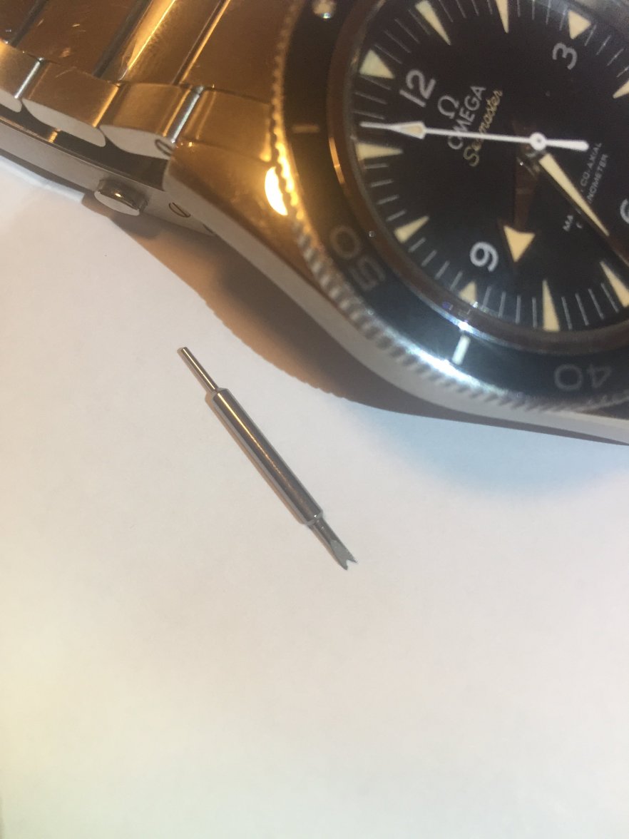 changing omega watch strap