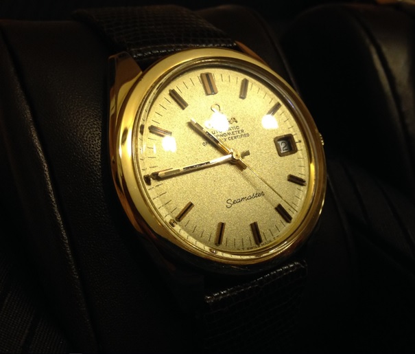 Gold on leather cushion.jpg