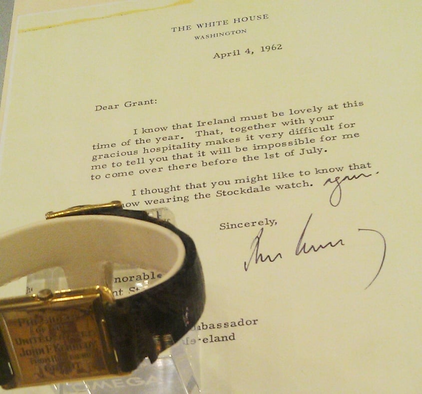 E66  Case 101  JFK watch letter to Ambassador Grant.jpg