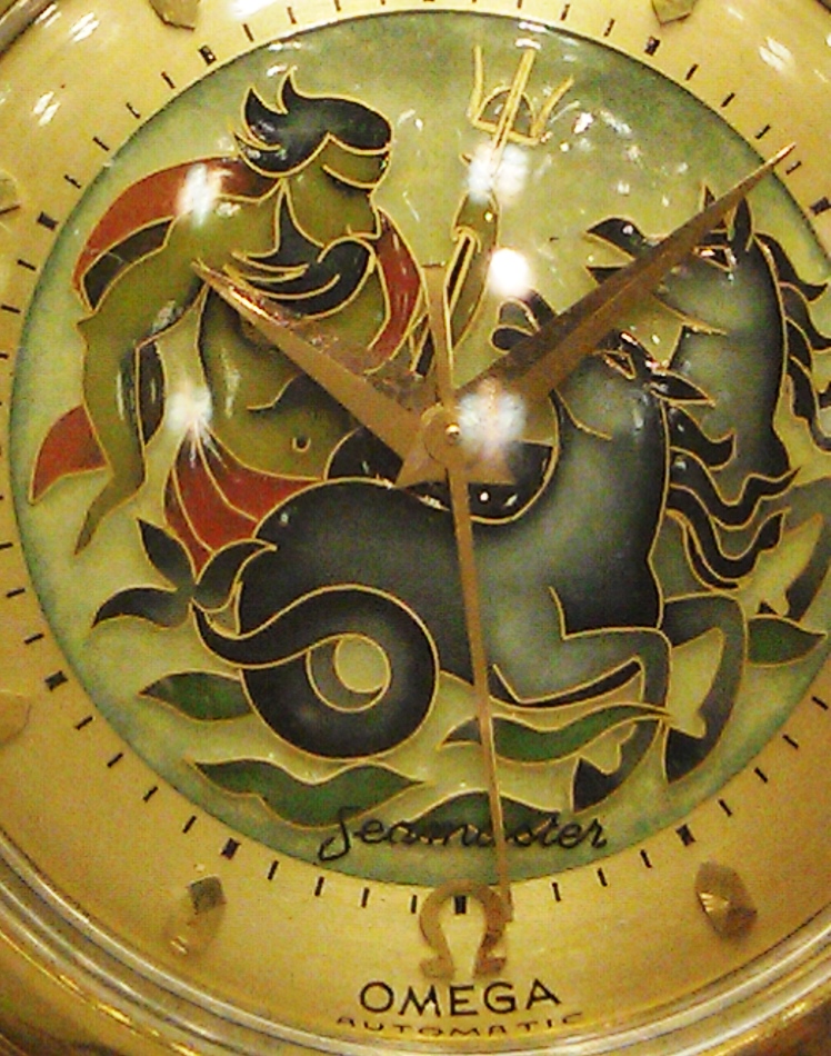 G5 Stunningly beuatiful Seamaster Gold Neptunus Cloissone dial zoom v3.jpg