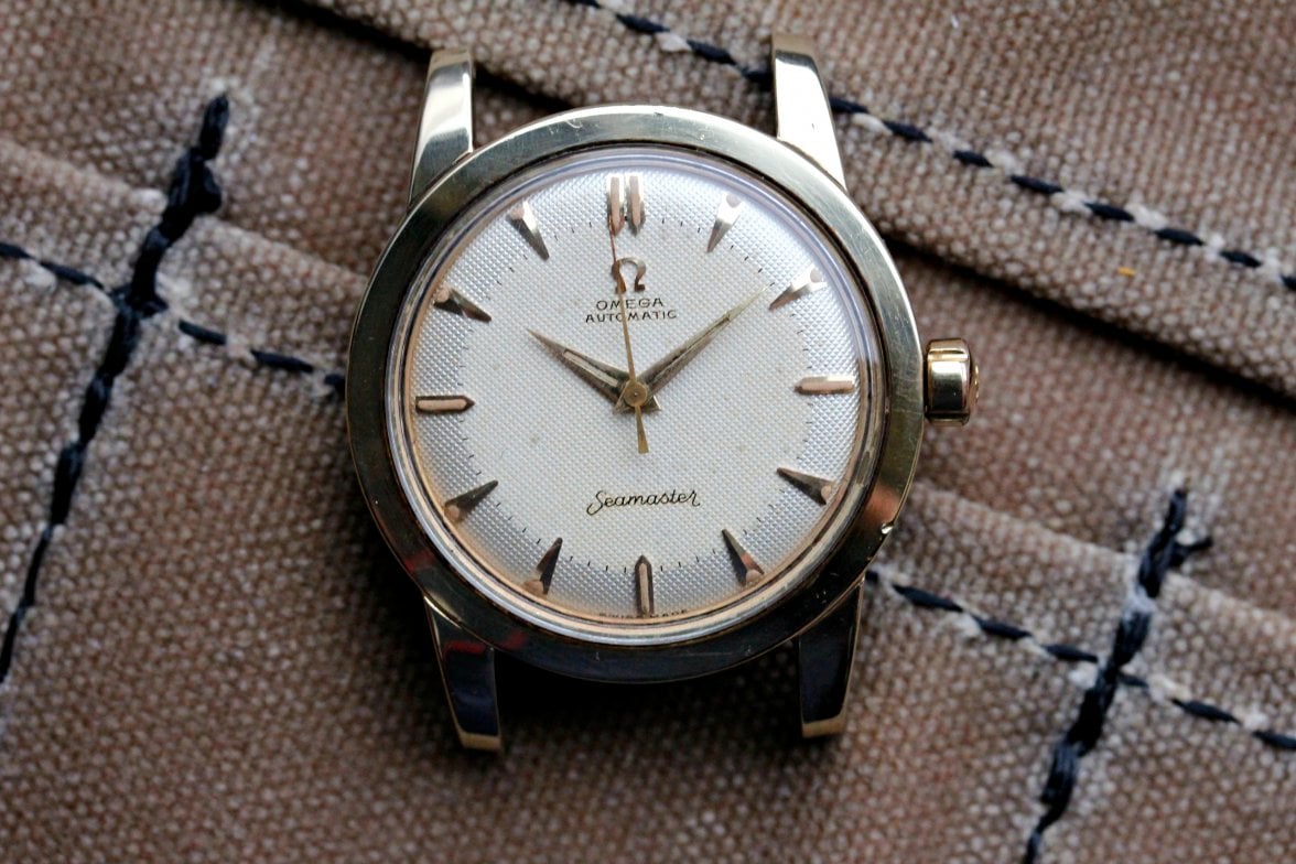 FS - 1950s Omega Seamaster 2577 Waffle Dial | Omega Forums