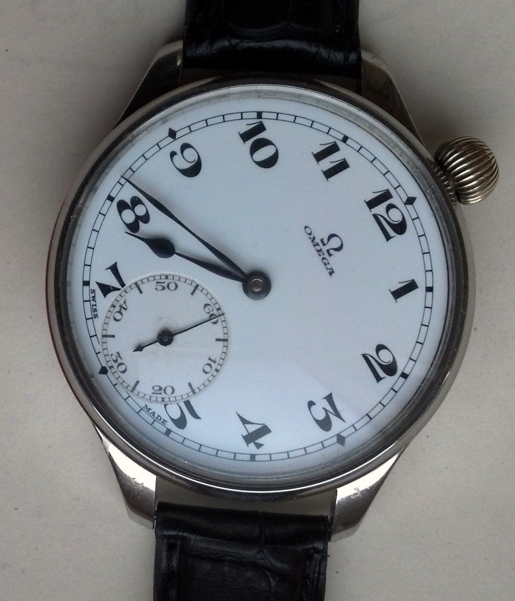 Help! i just bought an Omega Pocket watch converted to wrist watch