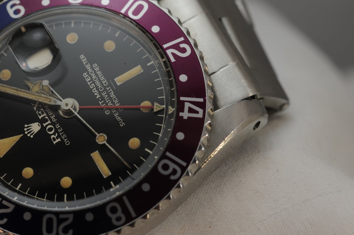 Rolex 1675 pcg purple bezel.JPG